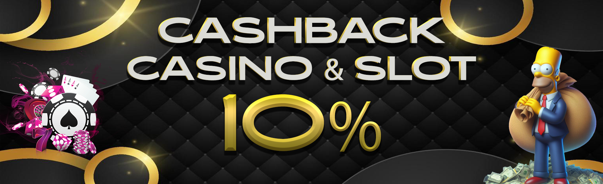 Cashback Casino & Slot 10 %